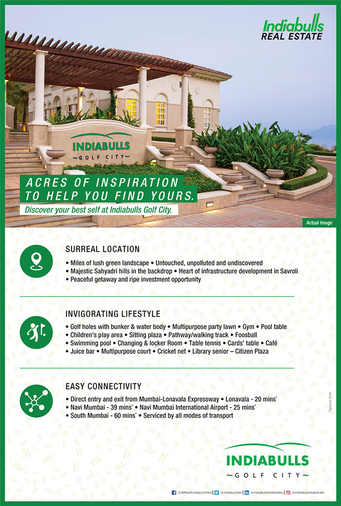 Acres Of Inspiration to Help You Find Yours at Indiabulls Golf City in Navi Mumbai